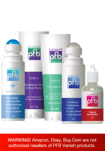 PFB Vanish ingrown hair